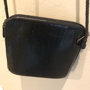 Vintage Black Crossbody Purse